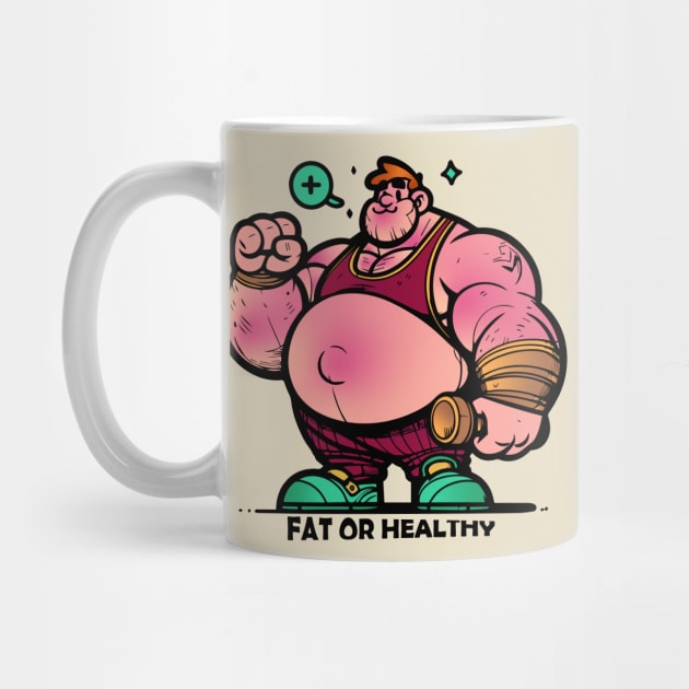 Fat Or Healthy by Red Sky Merchandise